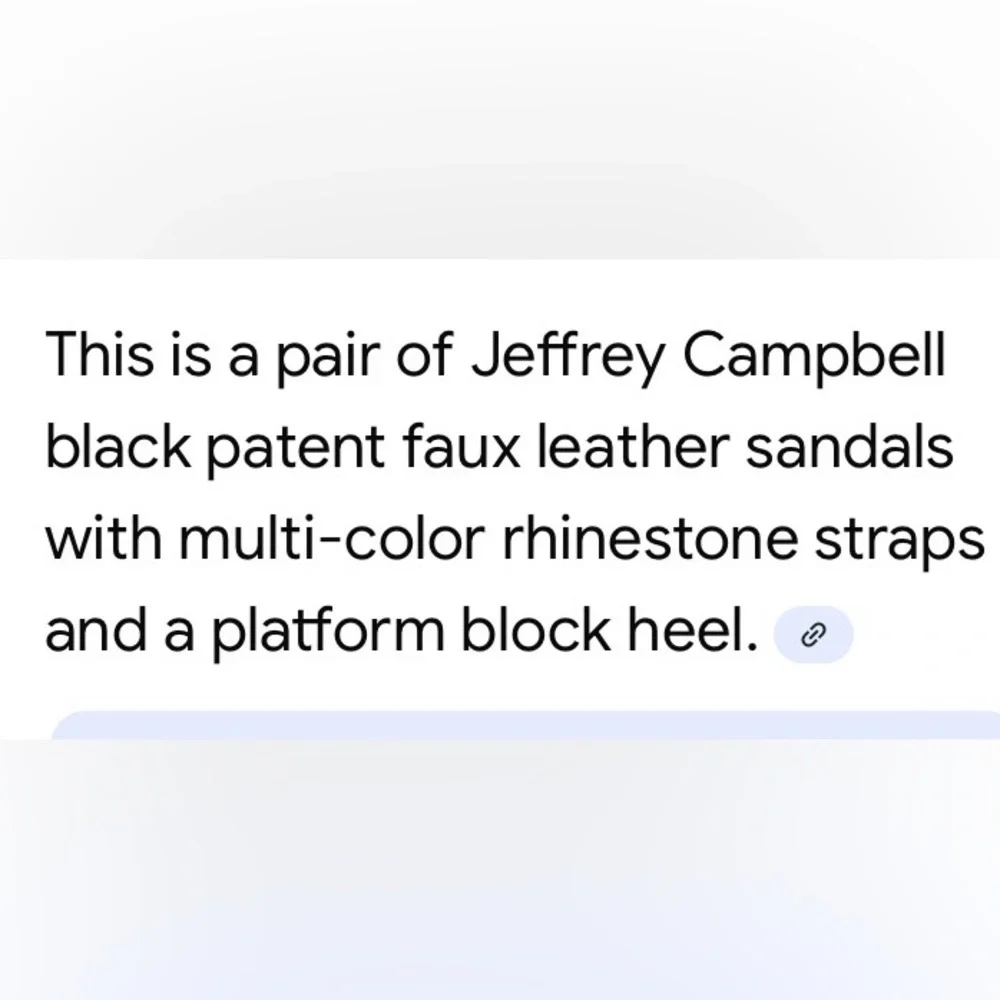 Jeffrey Campbell Rhinestone Platform Sandal Rainbow Multi Color New 7.5 in box